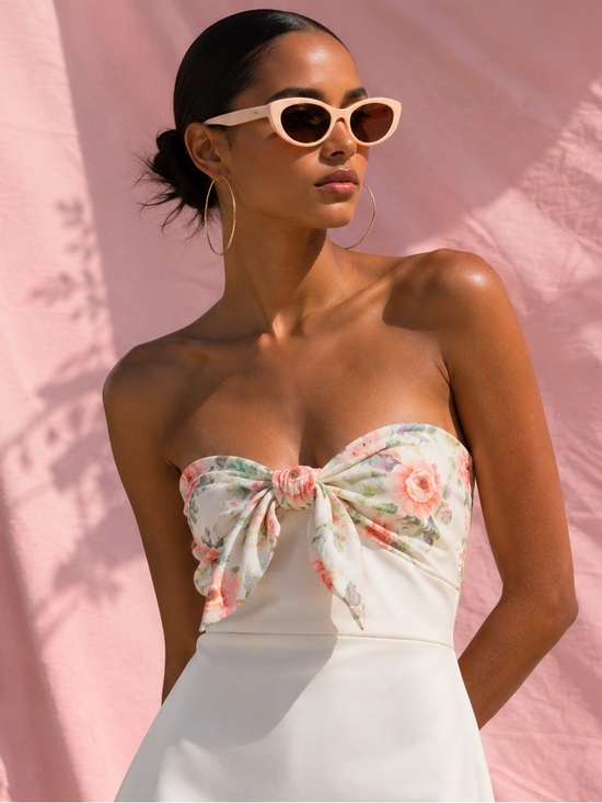 Kate Moss x Zara Cat eye sunglasses w plastic frames NWT. Lmtd Collaboration. main image 8
